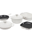 Le Creuset 7 Piece Signature Cast Iron Set