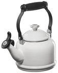 Le Creuset Enamel On Steel Demi Tea Kettle with Metal Finishes, 1.25 qt