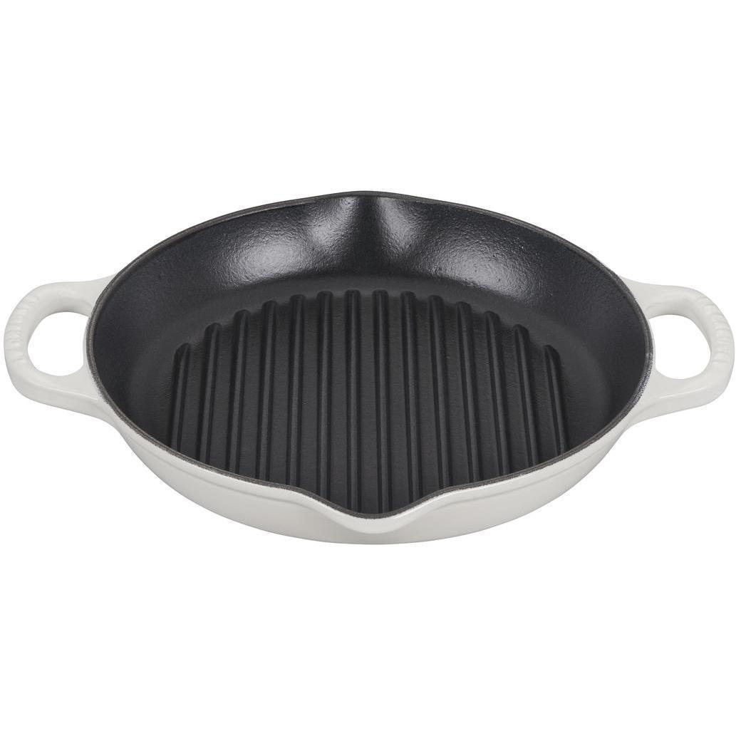 Le Creuset Signature 9.75″ Deep Round Grill Pan - J.L. Hufford