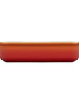 Le Creuset 4 qt (12" X 9") Stoneware Heritage Rectangular Casserole - J.L. Hufford