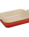 Le Creuset 4 qt (12" X 9") Stoneware Heritage Rectangular Casserole - J.L. Hufford