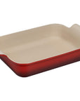 Le Creuset 4 qt (12" X 9") Stoneware Heritage Rectangular Casserole - J.L. Hufford