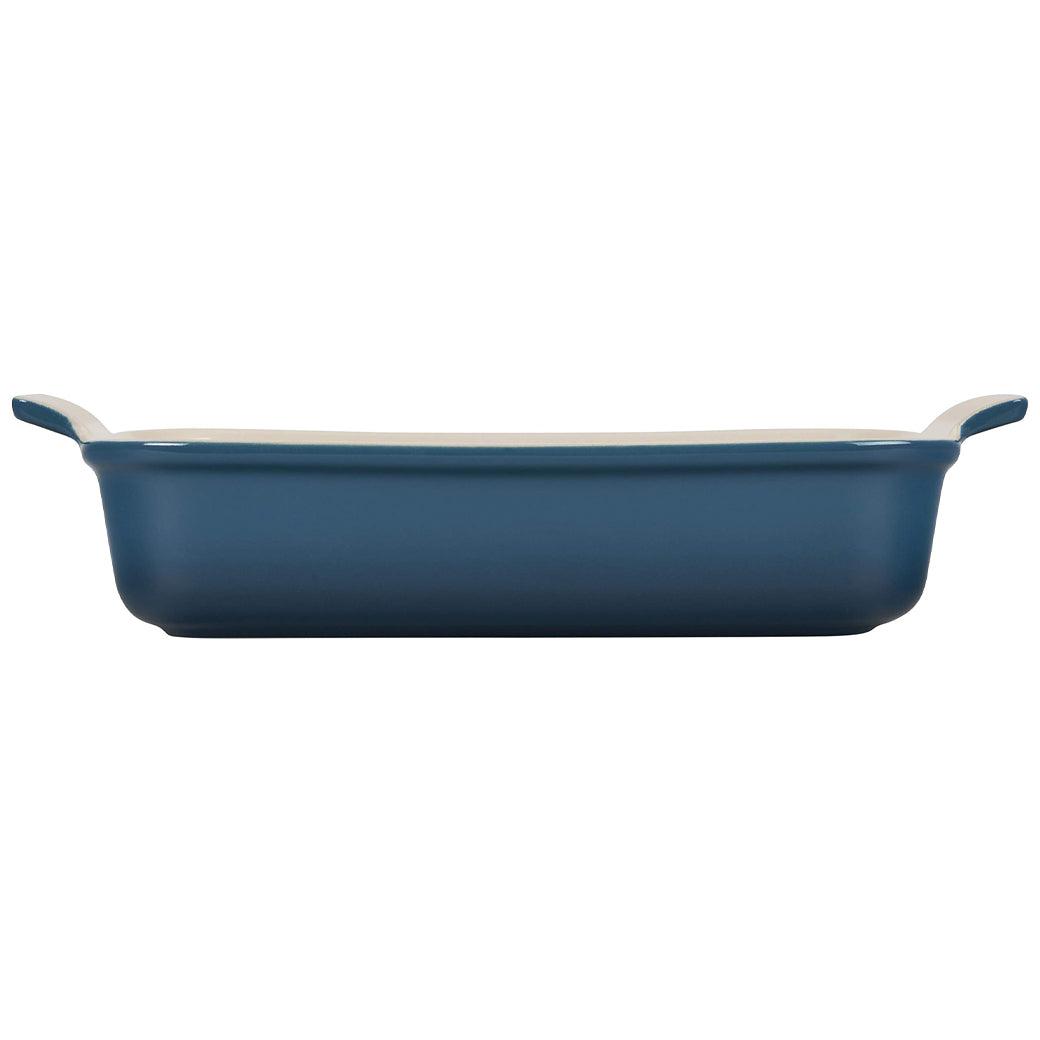 Le Creuset 4 qt (12" X 9") Stoneware Heritage Rectangular Casserole - J.L. Hufford