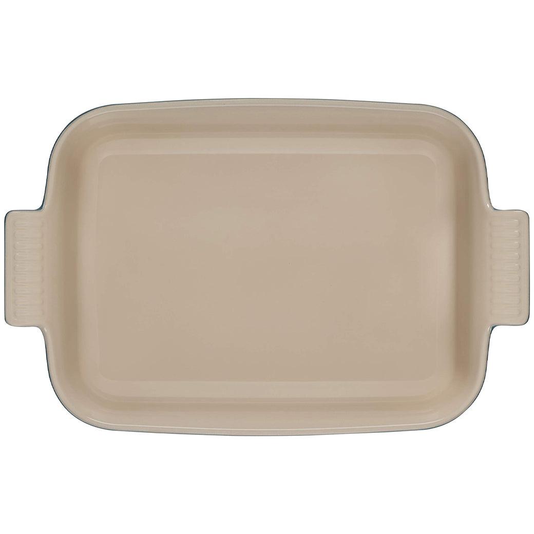 Le Creuset 4 qt (12" X 9") Stoneware Heritage Rectangular Casserole - J.L. Hufford