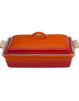 Le Creuset 4 qt Stoneware Heritage Covered Rectangular Casserole - J.L. Hufford