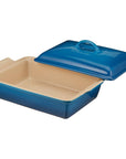 Le Creuset 4 qt Stoneware Heritage Covered Rectangular Casserole - J.L. Hufford