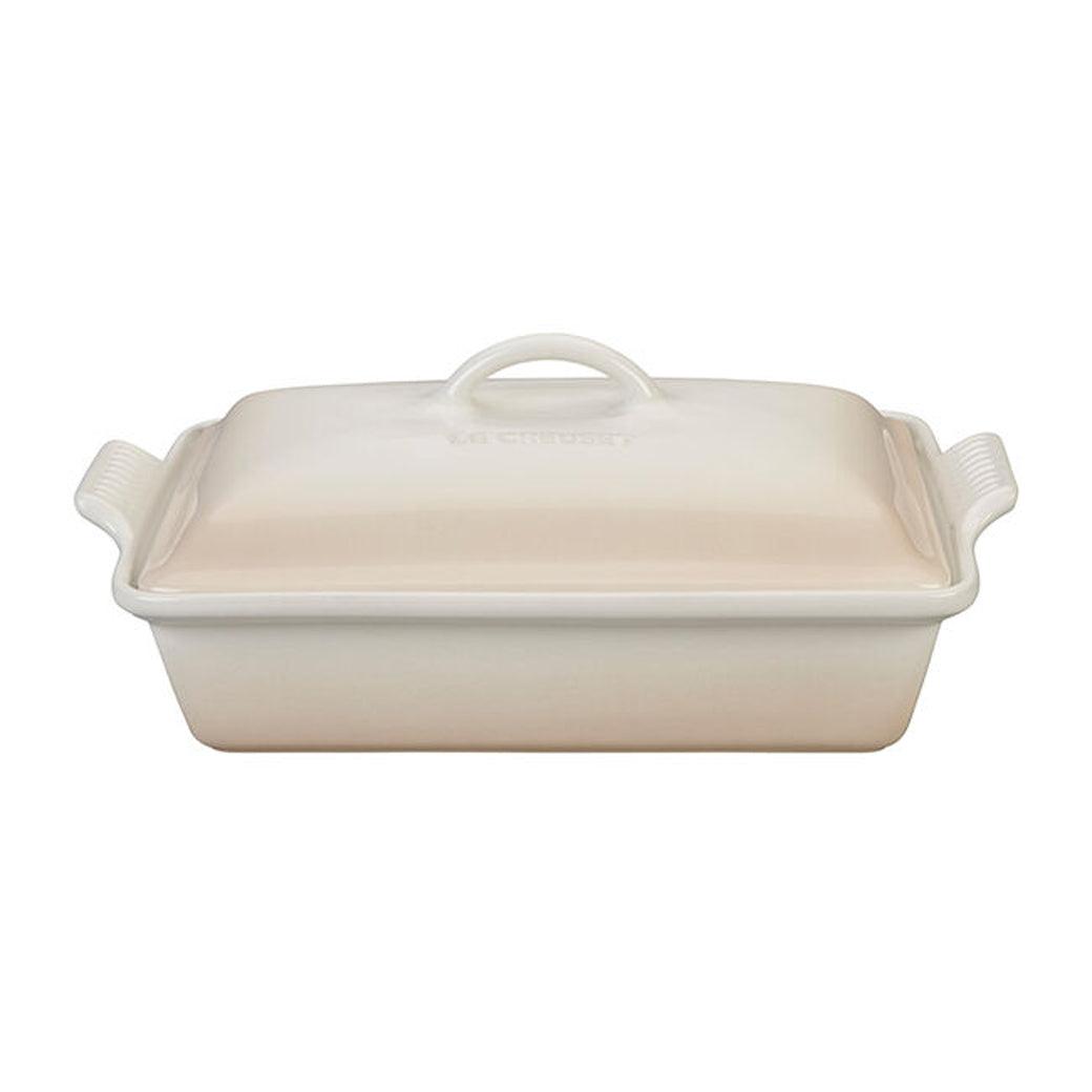 Le Creuset 4 qt Stoneware Heritage Covered Rectangular Casserole - J.L. Hufford