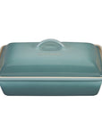 Le Creuset 4 qt Stoneware Heritage Covered Rectangular Casserole