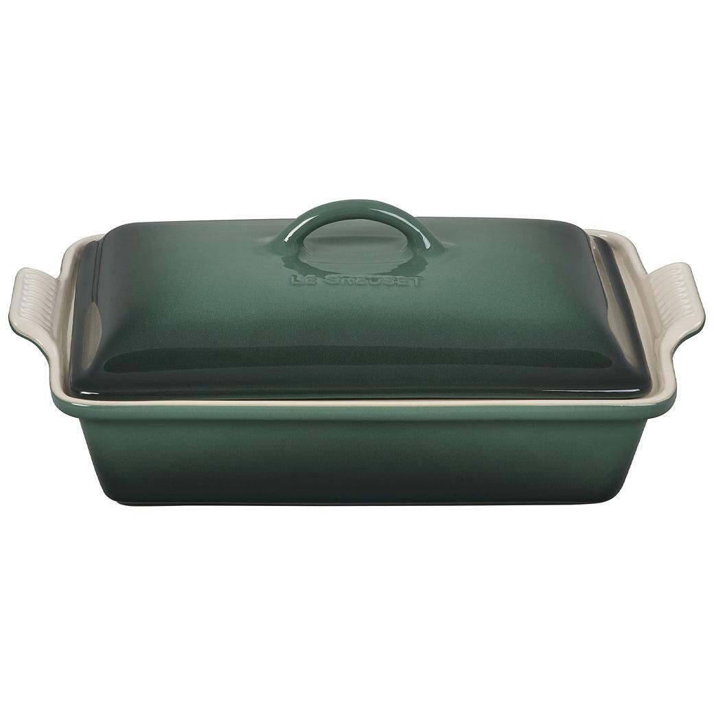 Le Creuset 4 qt Stoneware Heritage Covered Rectangular Casserole - J.L. Hufford