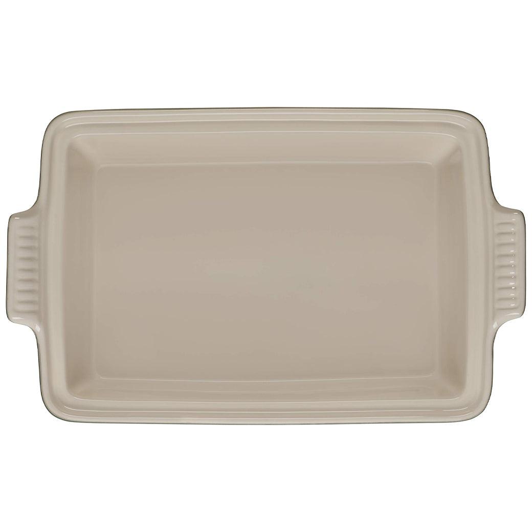 Le Creuset 4 qt Stoneware Heritage Covered Rectangular Casserole - J.L. Hufford