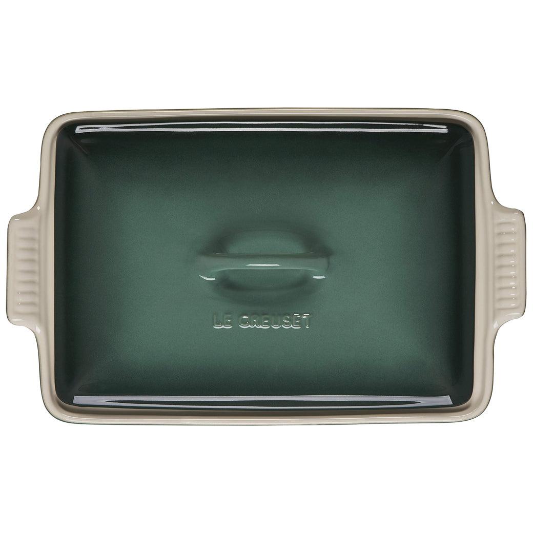 Le Creuset 4 qt Stoneware Heritage Covered Rectangular Casserole - J.L. Hufford