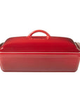 Le Creuset 4 qt Stoneware Heritage Covered Rectangular Casserole - J.L. Hufford