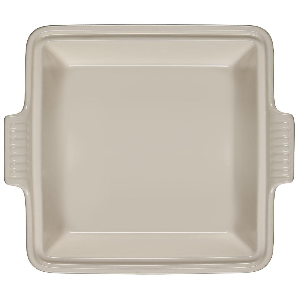 Le Creuset 2.5 qt (9-Inch) Stoneware Heritage Covered Square Casserole - J.L. Hufford