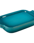 Le Creuset 2.75 Qt Rectangular Dish with Platter Lid - J.L. Hufford