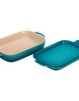 Le Creuset 2.75 Qt Rectangular Dish with Platter Lid - J.L. Hufford