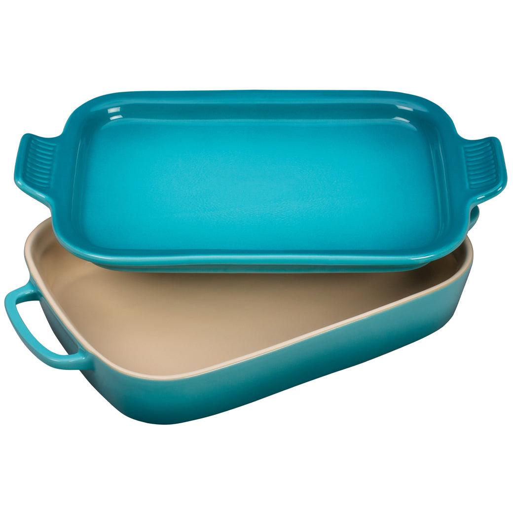 Le Creuset 2.75 Qt Rectangular Dish with Platter Lid - J.L. Hufford