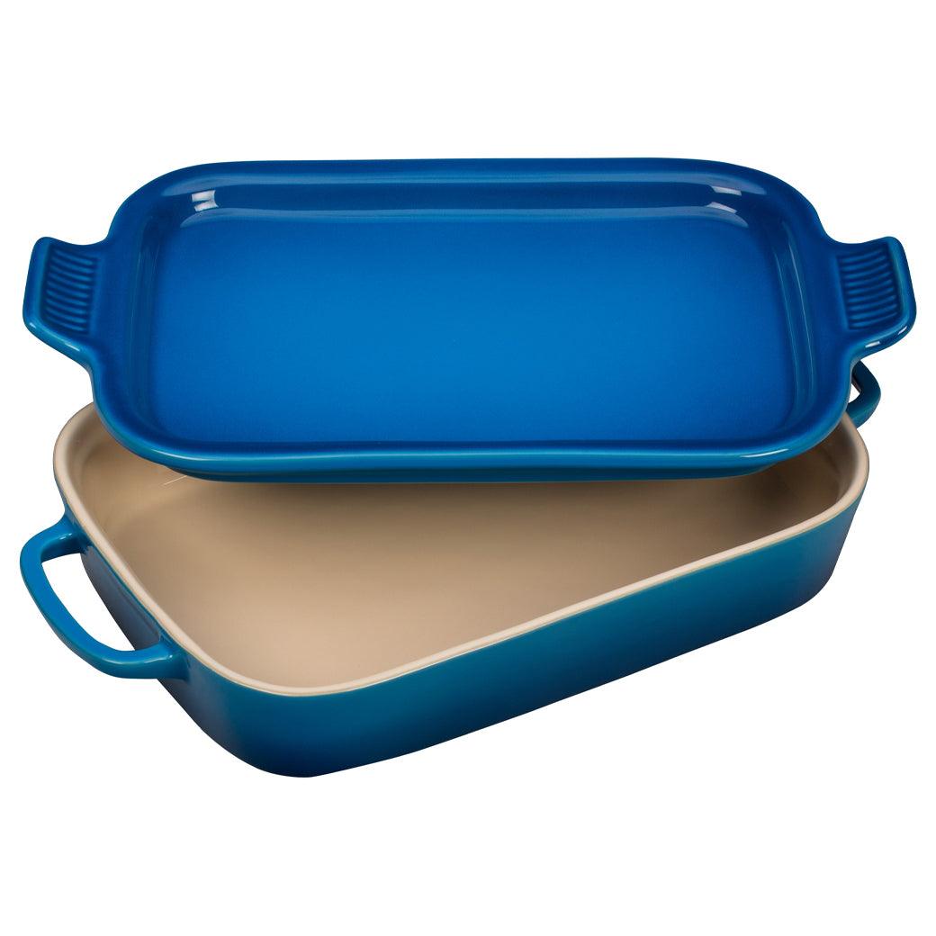 Le Creuset 2.75 Qt Rectangular Dish with Platter Lid - J.L. Hufford