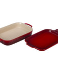 Le Creuset 2.75 Qt Rectangular Dish with Platter Lid - J.L. Hufford