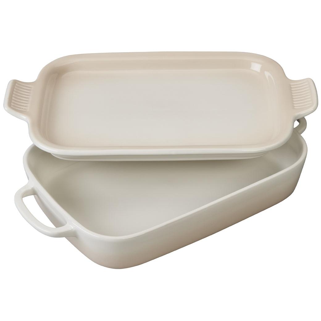 Le Creuset 2.75 Qt Rectangular Dish with Platter Lid - J.L. Hufford