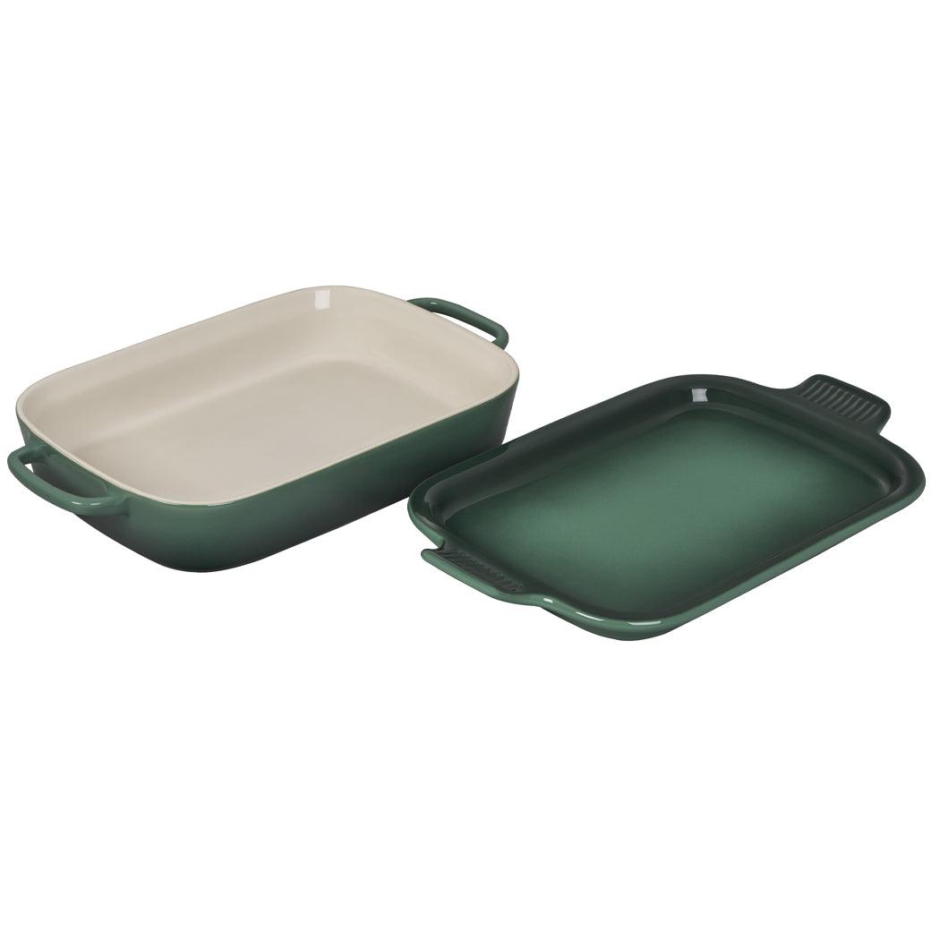 Le Creuset 2.75 Qt Rectangular Dish with Platter Lid - J.L. Hufford