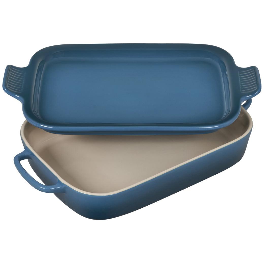 Le Creuset 2.75 Qt Rectangular Dish with Platter Lid - J.L. Hufford