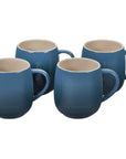 Le Creuset Stoneware Heritage Mugs 13 oz, Set of 4 - J.L. Hufford