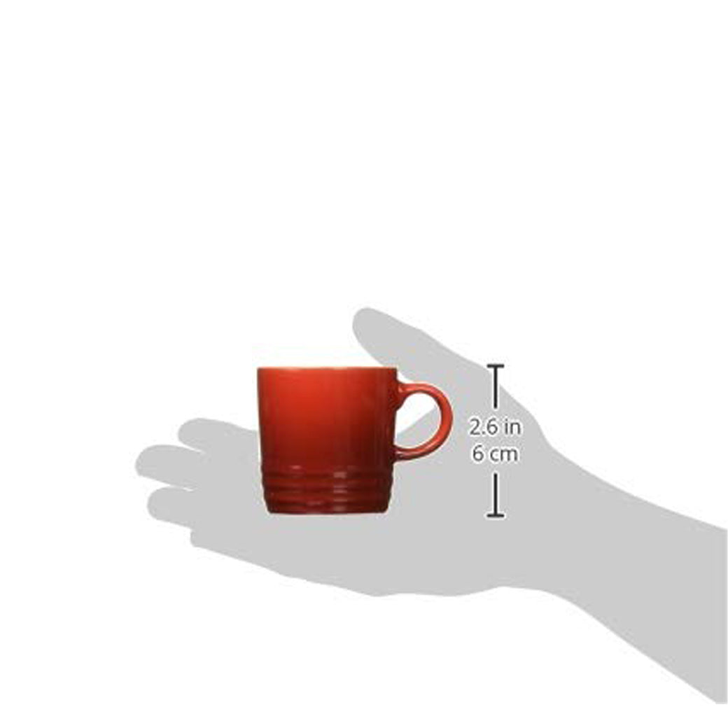 Le Creuset Stoneware Espresso Mug, 3 oz. - Cerise | J.L. Hufford