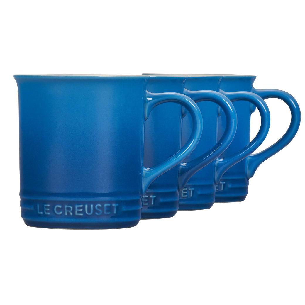 Le Creuset Stoneware Set of 4 (14 oz.) Mugs - J.L. Hufford