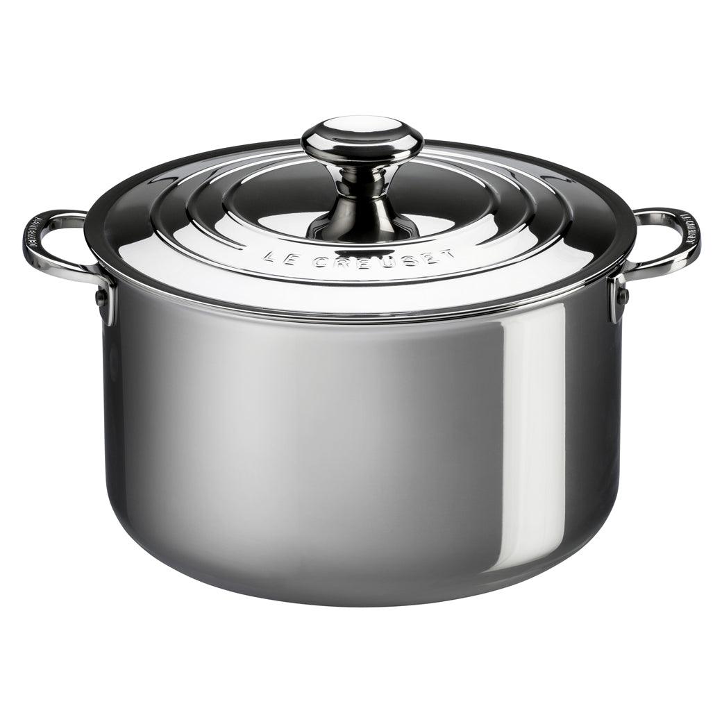 Le Creuset Stainless Steel 7 qt. Stockpot with Lid - J.L. Hufford