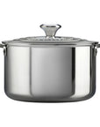 Le Creuset Stainless Steel 7 qt. Stockpot with Lid - J.L. Hufford