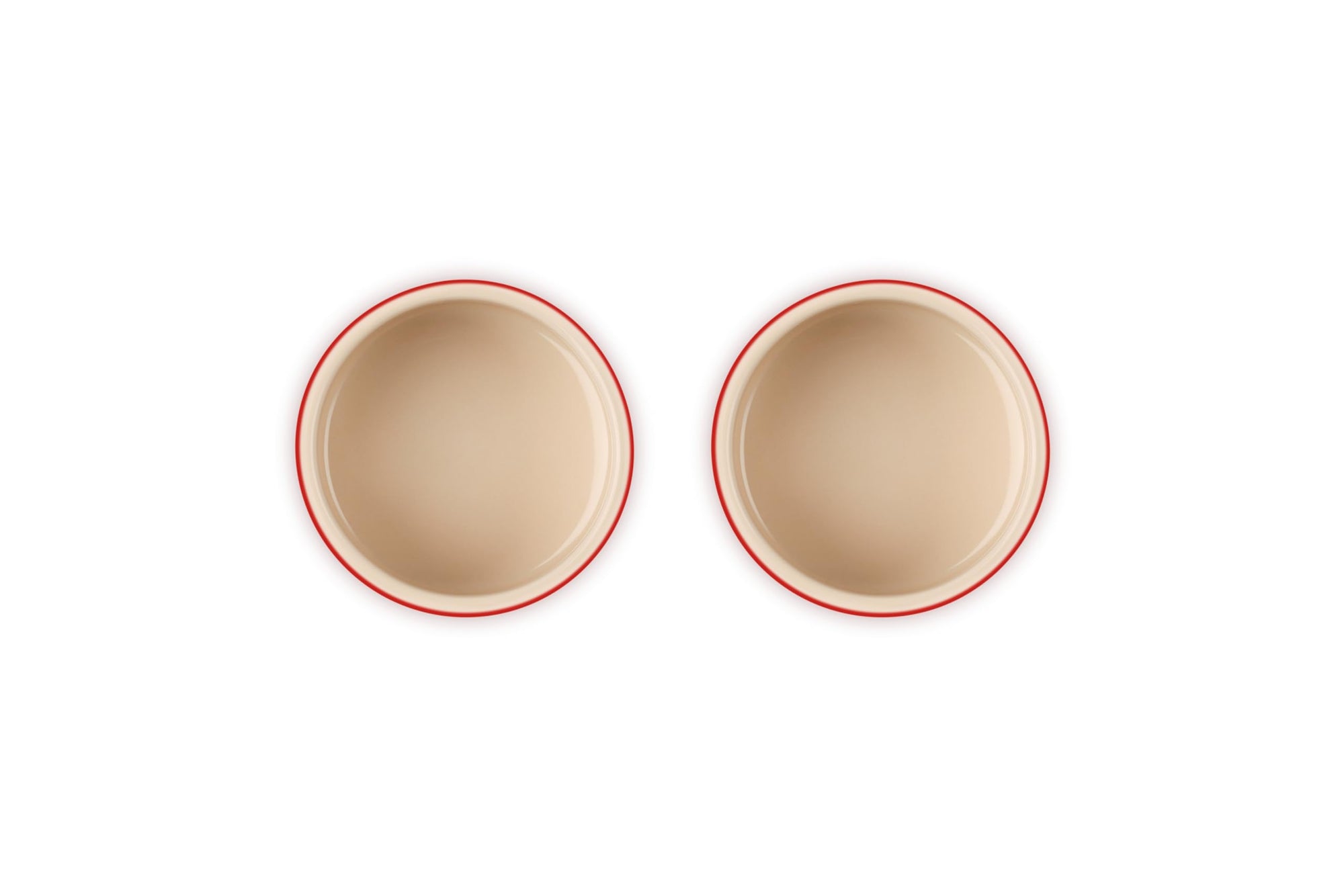 Le Creuset Stoneware Round Ramekin Straight Wall Set of 2, 6.75 oz. each