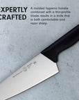 Messermeister Pro Series Wide-Blade Chef’s Knife, 8”