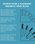 Messermeister Kawashima 5 Piece Set with Magnet Block