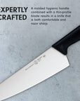 Messermeister Pro Series Wide-Blade Chef’s Knife, 10”