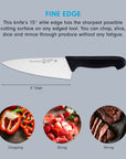 Messermeister Pro Series Wide-Blade Chef’s Knife, 6”