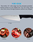 Messermeister Pro Series Wide-Blade Chef’s Knife, 8”