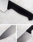 Messermeister Pro Series Wide-Blade Chef’s Knife, 8”