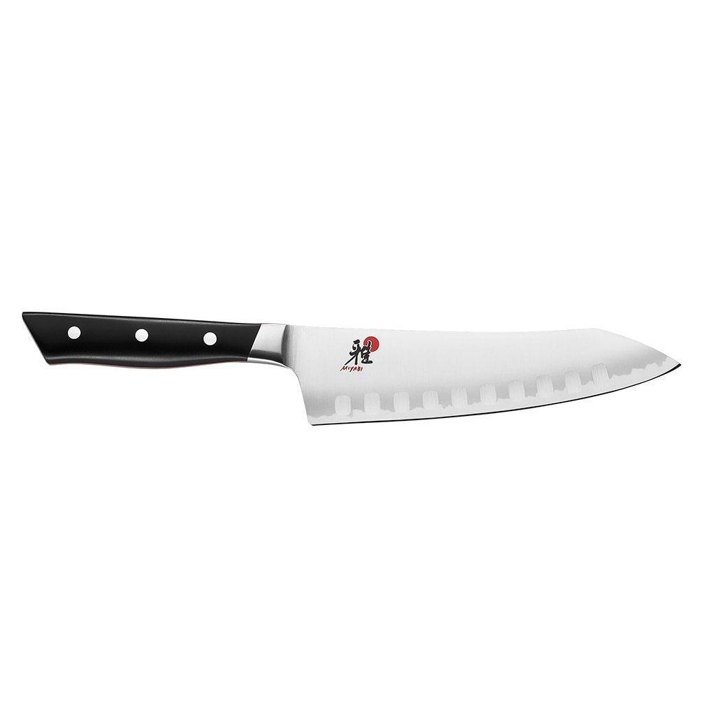 Miyabi Evolution Rocking Santoku - 7″ - Discover Gourmet