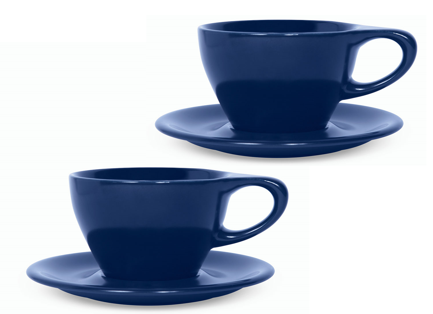 notNeutral Lino Latte Cup &amp; Saucer, 8 oz