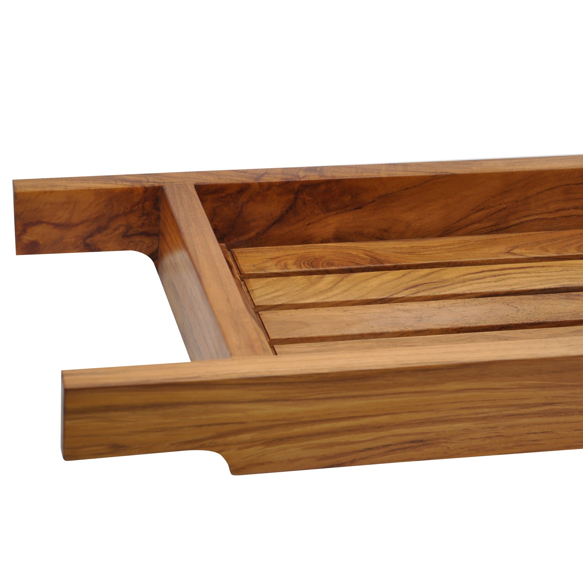 30&quot; Dugway Teak Tub Caddy