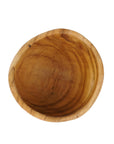 Rico & Plato Adagio Teak Bowl with Copper Leaf Exterior