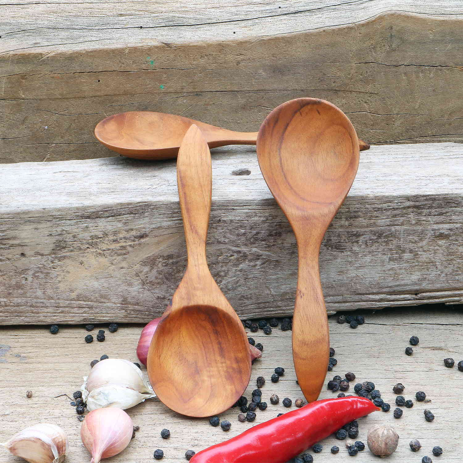 Almira Teak Spoon (Set of 4)