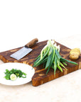 Rico & Plato Anise End Grain Teak Cutting Board