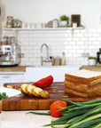 Basil End Grain Teak Cutting Board