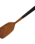 Rico & Plato Bistro Teak Spatula with Black Handles