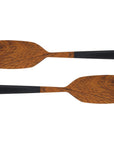 Bistro Teak Spatula with Black Handles