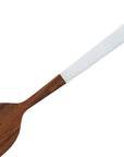 Rico & Plato Bistro Teak Spatula with White Handles