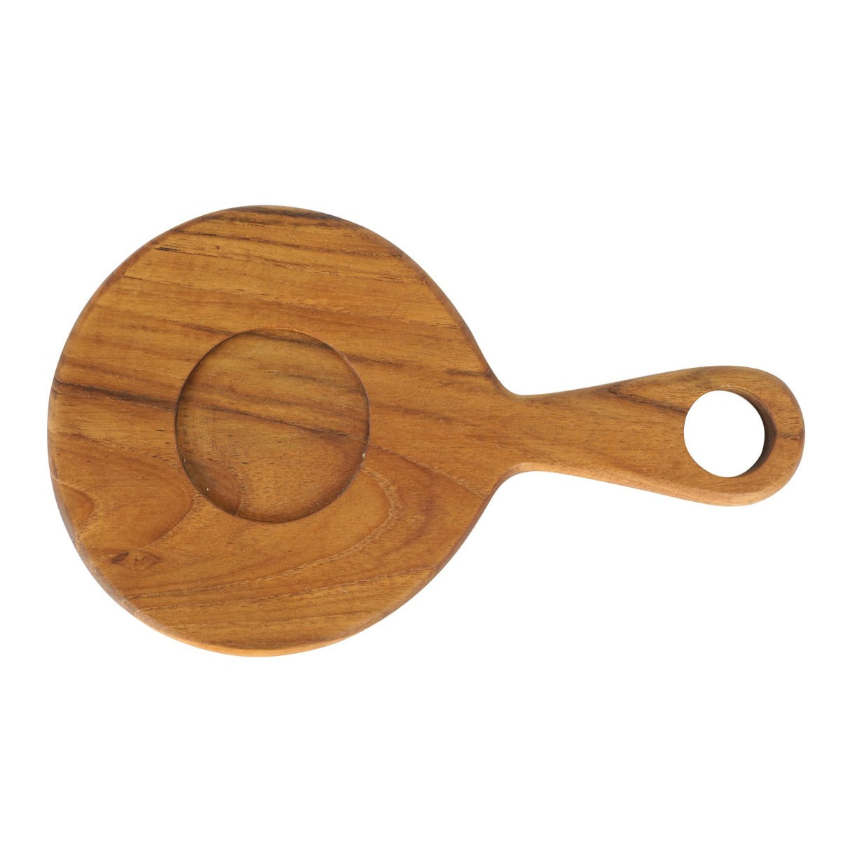 Cren Teak Coffee Cup Server (Set of 2)