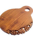 Kril Carved Teak Cutting/Serving Board