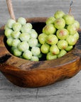 Lindsey Teak Bowl with Black Interior